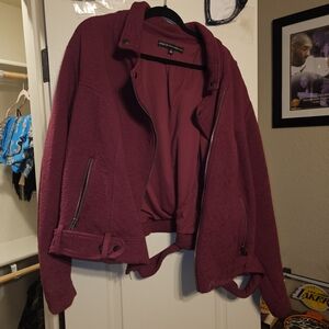 Torrid Knit Moto Jacket